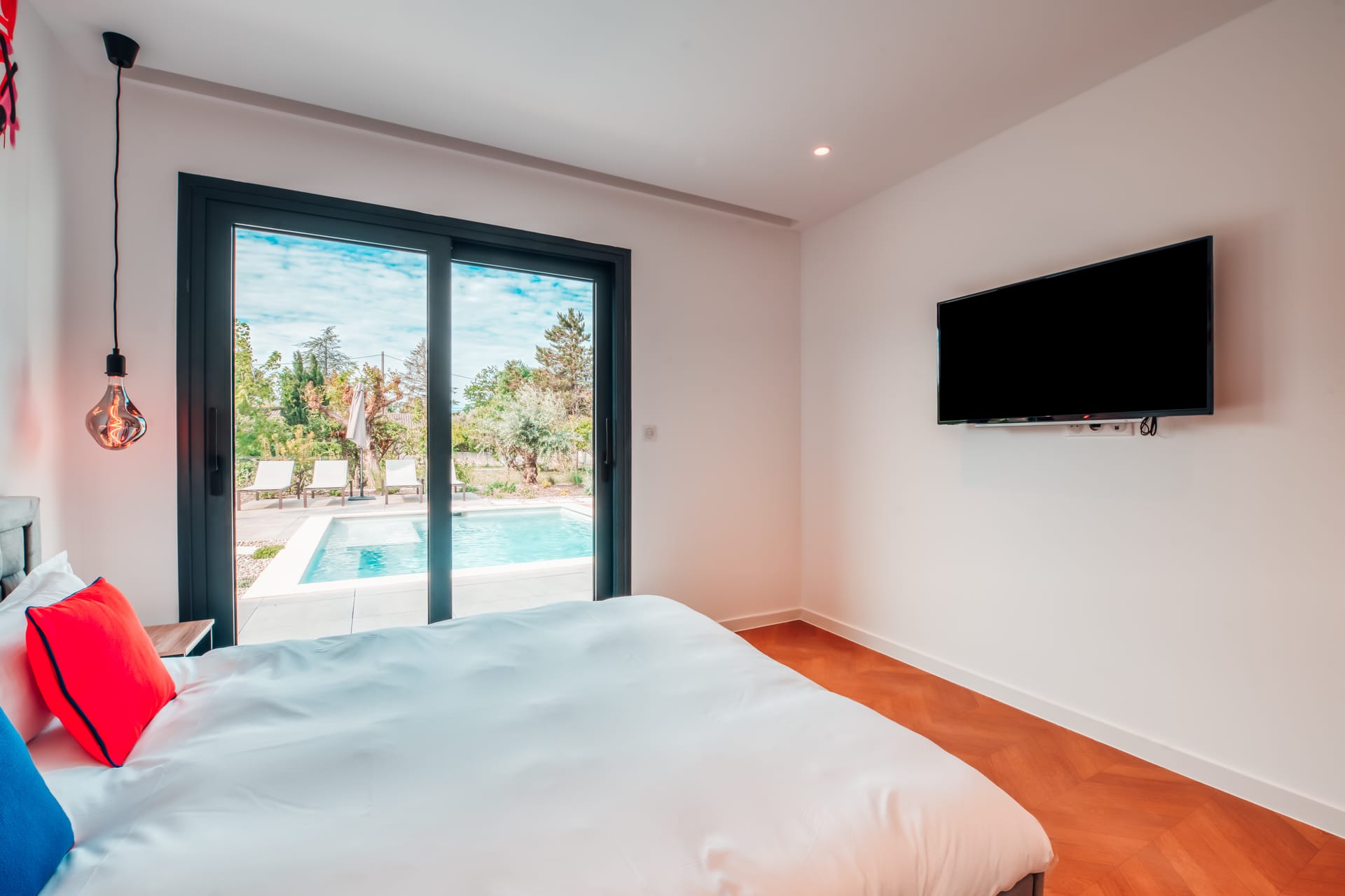 terrasse villa piscine Provence vacances famille groupe
