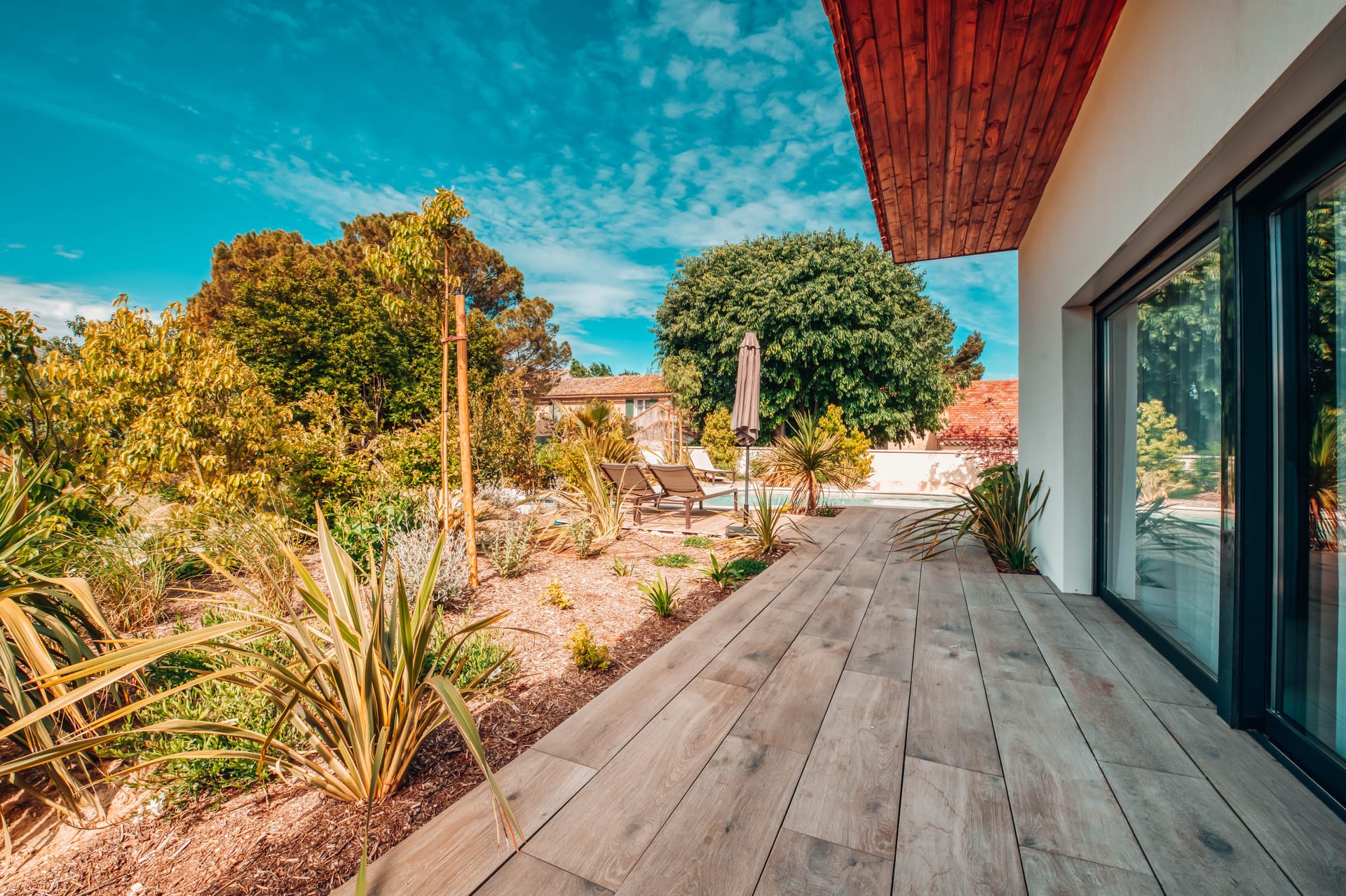 villa piscine privée chauffée L'Isle-sur-la-Sorgue Luberon Oasis de Satteva